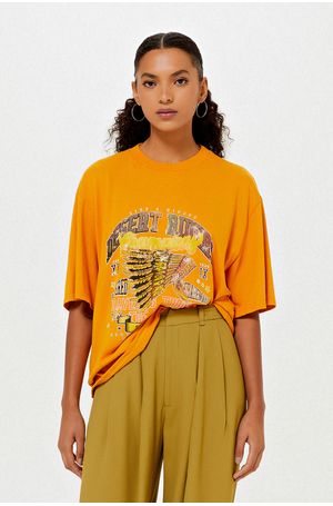 T-Shirt Taina - Amarelo Dijon