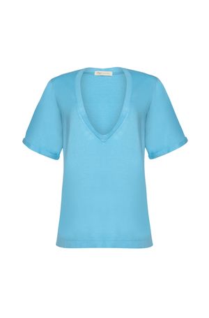 T-Shirt Johanna - Azul Curaçau