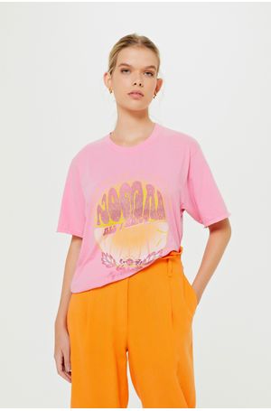 T-Shirt Tatiane - Rosa Gum
