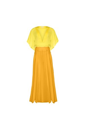 Vestido Luiza - Amarelo Pina