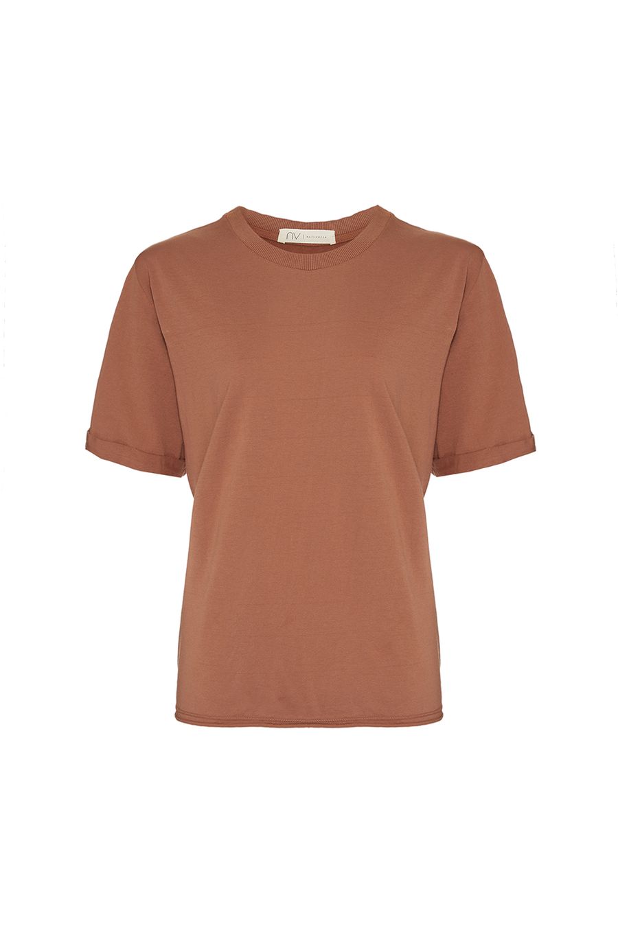T-Shirt Eloah - Marrom Canela