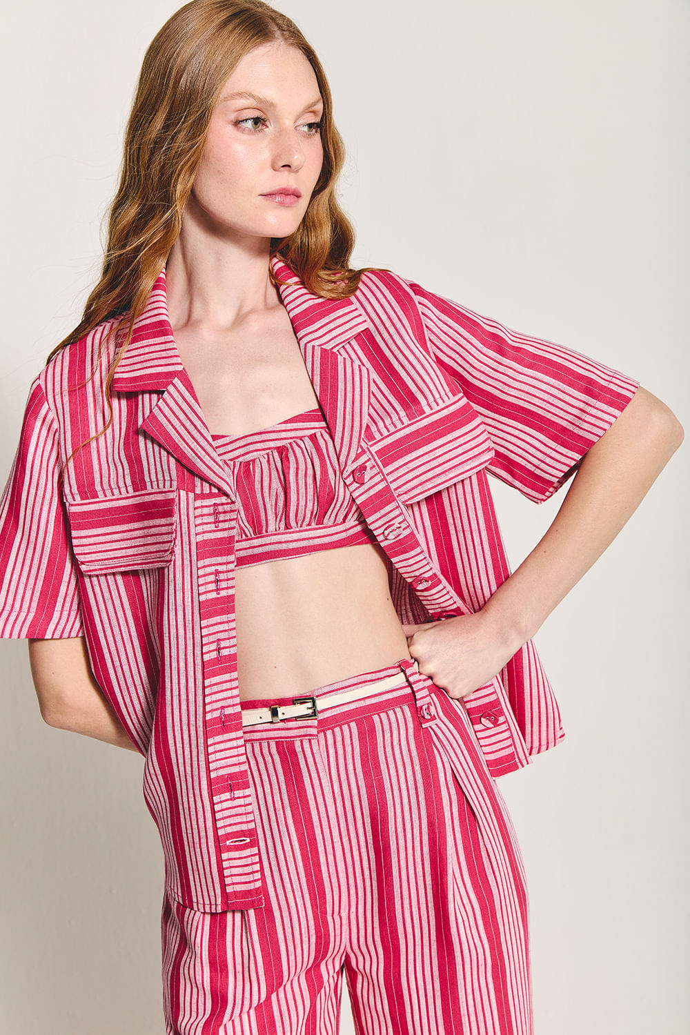 Top Andressa - Vermelho Cereja